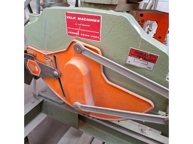 Radiaalzaag dewalt, 1600/s, bouwjaar 1989 - afbeelding 6 van  10
