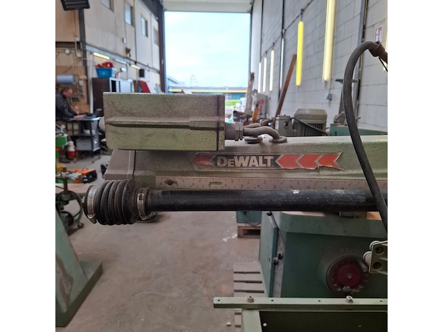 Radiaalzaag dewalt, 1600/s, bouwjaar 1989 - afbeelding 9 van  10