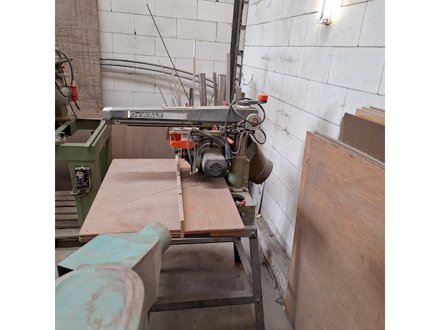 Radiaalzaag dewalt, dw 1251, bouwjaar 1989 - afbeelding 3 van  9