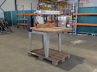 Radiaalzaag, verboom