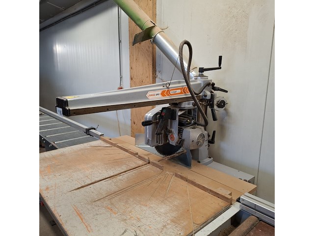 Radiaalzaagmachine met aan en afvoerbaan, maggi, junior 640, 2002 - afbeelding 2 van  34