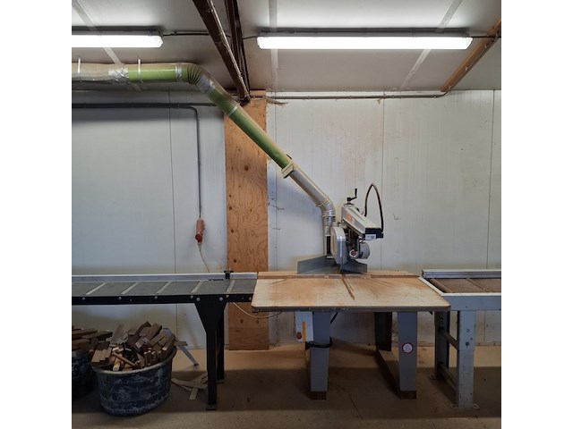 Radiaalzaagmachine met aan en afvoerbaan, maggi, junior 640, 2002 - afbeelding 15 van  34