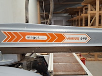Radiaalzaagmachine met aan en afvoerbaan, maggi, junior 640, 2002 - afbeelding 33 van  34
