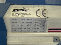 Radiaalzaagmachine, omga, rn 700 ø350, blauw/wit/grijs, 2004, 400 v krachtstroom | 2,9 kw | werktafel - afbeelding 3 van  6