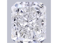 Radiant geslepen diamant 6.19 carat gecertificeerd - afbeelding 1 van  4
