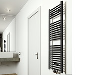 Radiator 118,5 x 45 cm wb, elara 41.3585, mat zwart - afbeelding 1 van  3