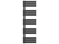 Radiator 160x50 cm, belrad, bucz1600500, mat zwart - afbeelding 1 van  4