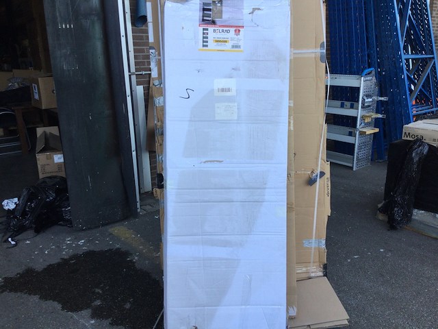 Radiator 160x50 cm, belrad, bucz1600500, mat zwart - afbeelding 2 van  4