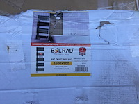 Radiator 160x50 cm, belrad, bucz1600500, mat zwart - afbeelding 3 van  4