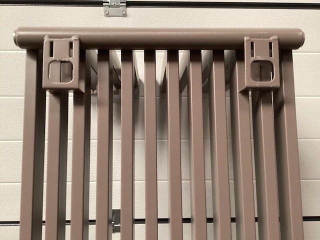 Radiator design, badkamer, taupe - afbeelding 2 van  7