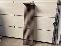 Radiator design, badkamer, taupe - afbeelding 3 van  7