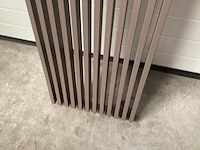 Radiator design, badkamer, taupe - afbeelding 7 van  7