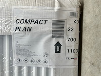 Radiator t22 1100x700 mm, stelrad - afbeelding 2 van  3
