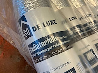 Radiatorfolie iso de luxe 600x50cm rol 1000 stuks - afbeelding 4 van  4