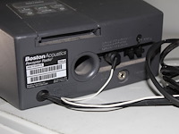 Radio boston met wekkerfunctie, au in en ingebouwde basspeaker - afbeelding 2 van  4