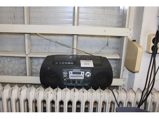 Radio cd speler sony. - afbeelding 1 van  2