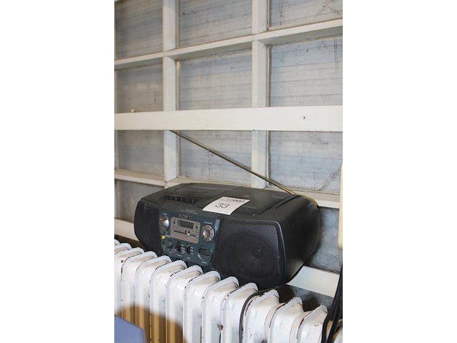 Radio cd speler sony. - afbeelding 2 van  2