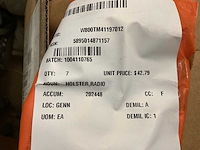 Radio holster (7x) - afbeelding 1 van  6