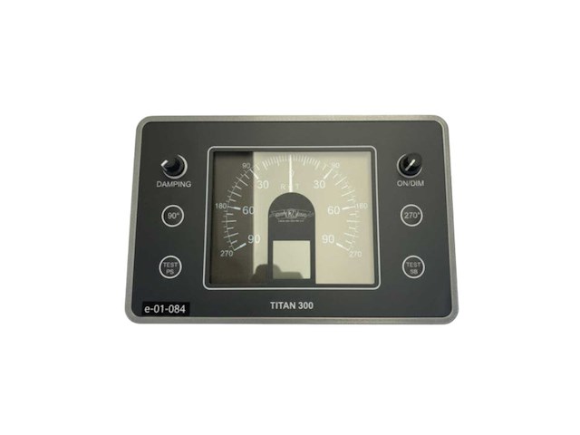 Radio zeeland dmp titan 300 rate of turn display and control 90-270 degree - marine navigation - afbeelding 1 van  4