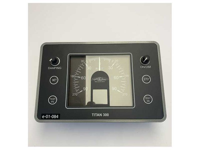 Radio zeeland dmp titan 300 rate of turn display and control 90-270 degree - marine navigation - afbeelding 2 van  4