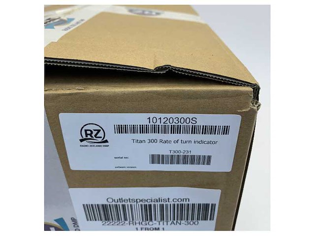 Radio zeeland dmp titan 300 rate of turn display and control 90-270 degree - marine navigation - afbeelding 4 van  4