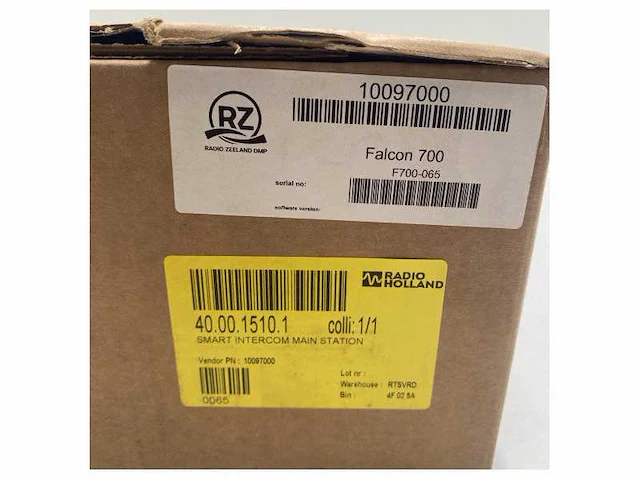 Radio zeeland falcon 700 smart intercom main station - afbeelding 3 van  6