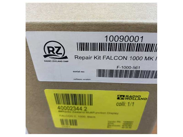 Radio zeeland falcon ii 1000 multifunction display - marine electronics - new - afbeelding 8 van  16