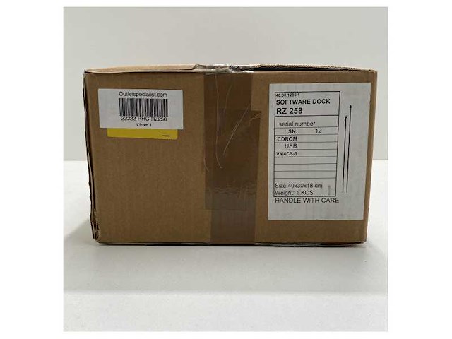 Radio zeeland rz258 docking software interface - afbeelding 6 van  7