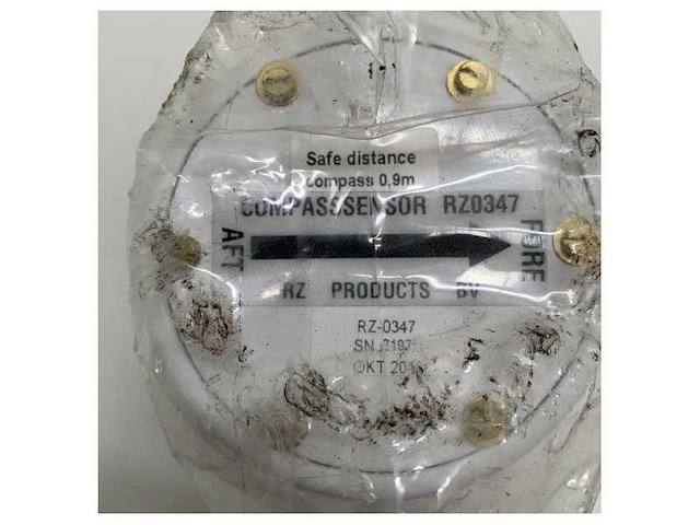 Radio zeeland rz347 professional compass sensor - 40.00.0219.1 - afbeelding 2 van  6