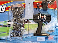 Radiografisch bestuurbare speedboot, darter king, mosquito craft-757, groen - afbeelding 11 van  12