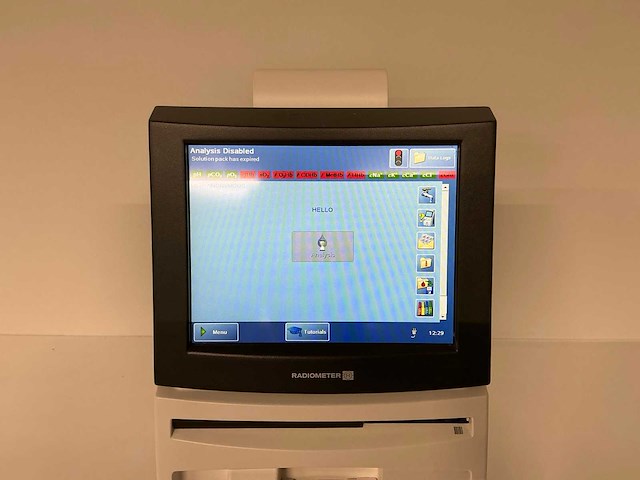 Radiometer - abl-80 - bloedgas analysator - afbeelding 3 van  3