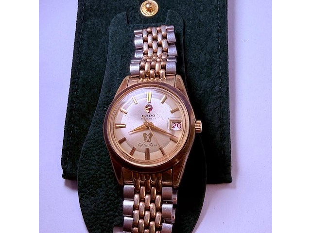 Rado automatic golden horse 14kt goldfilled horloge - afbeelding 1 van  9