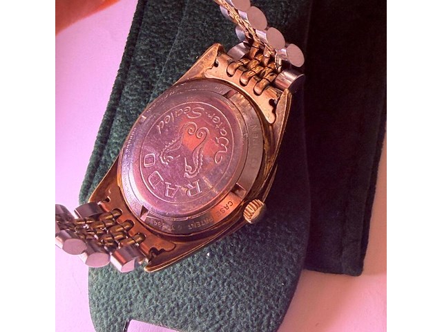 Rado automatic golden horse 14kt goldfilled horloge - afbeelding 5 van  9