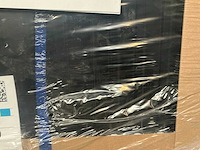 Radson e.flow jet black radiator 60x60cm - afbeelding 4 van  4