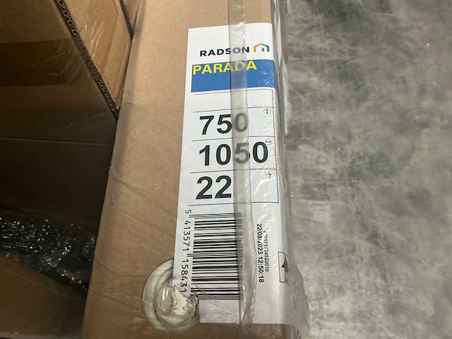 Radson parada radiator 105x75cm - afbeelding 3 van  3