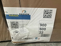 Radson parada radiator 90x60cm - afbeelding 2 van  4