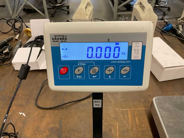 Radwag c315.3.f1.m weegschaal digitaal - afbeelding 2 van  4