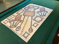 Raffi junior maxi sticker behang (300x) - afbeelding 1 van  10