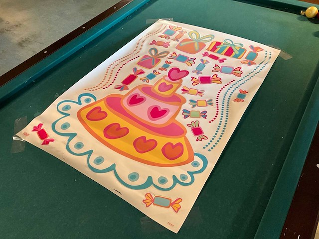 Raffi junior maxi sticker behang (300x) - afbeelding 3 van  10