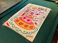 Raffi junior maxi sticker behang (300x) - afbeelding 3 van  10