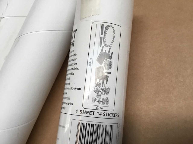 Raffi junior maxi sticker behang (300x) - afbeelding 8 van  10