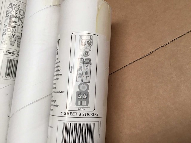 Raffi junior maxi sticker behang (300x) - afbeelding 10 van  10