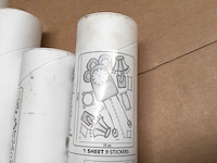 Raffi junior maxi sticker behang (300x) - afbeelding 9 van  10