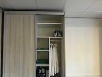 Raffito kledingkast 72x150x242 cm - afbeelding 5 van  8