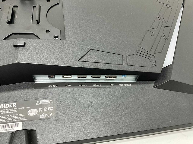 Raider - qhd pro gaming - monitor - afbeelding 2 van  9