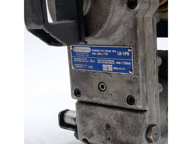 Rail boormachine, cembre, ld-1pn - afbeelding 2 van  13