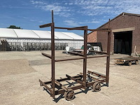Rails transportkar (2x) - afbeelding 1 van  5