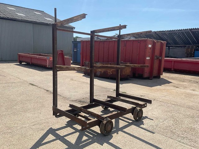 Rails transportkar (2x) - afbeelding 2 van  5