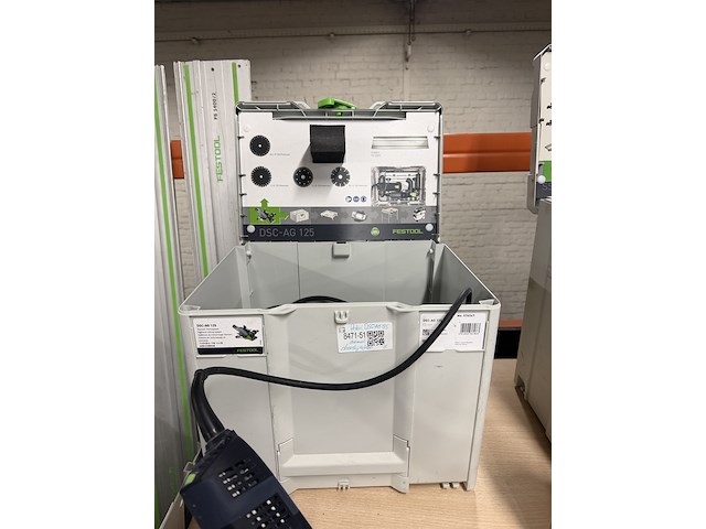 Railslijper in systainer festool, dsc-ag 125 - afbeelding 4 van  8