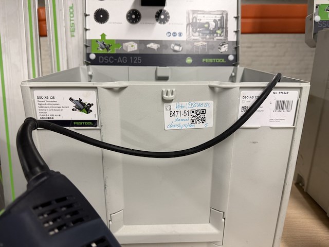 Railslijper in systainer festool, dsc-ag 125 - afbeelding 6 van  8